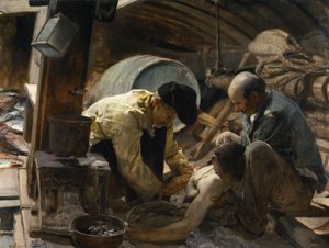 Og de sier fortsatt at fisk er dyrt av Joaquín Sorolla