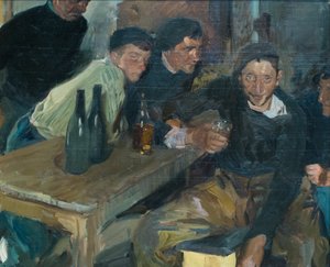 Drunken, Zarauz av Joaquin Sorolla y Bastida