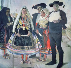 Typiske lagarteraner av Joaquin Sorolla y Bastida