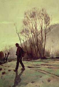 Arbeideren av Joaquin Vayreda