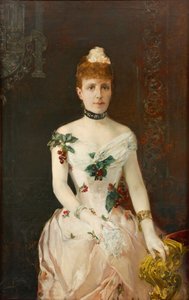 Maria Christina av Østerrike 1858-1929, dronning av Spania, 1888. av Joaquín Sorolla