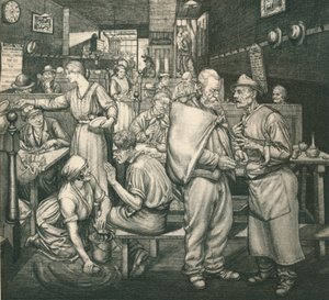 Eating-House, Chelsea, c1911-1924, 1924