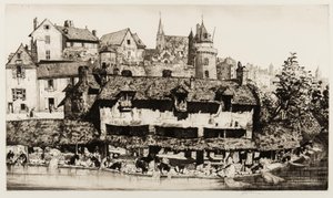Vaskehus, Vannes (gravering og tørrpunkt)