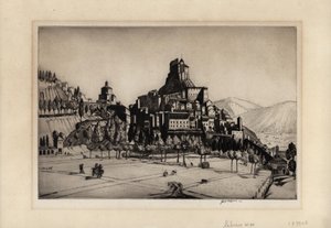 Subiaco, 1926 (tørrpunkt)