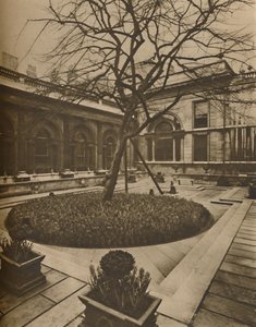 En arkitektonisk inspirasjon: Garden Court i Bank of England, c1935. av Joel
