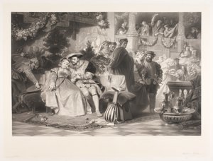 Henrik VIII og Anna Boleyn av Joel Ballin