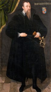 Foot Brahe den eldre 1520–1590, av 1581. av Johan Baptista van Uther