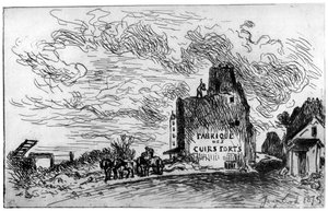 Riving, c1840-1890 1924 av Johan Barthold Jongkind