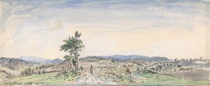 Landskap, 1877. av Johan Barthold Jongkind