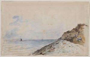 Le Havre, 1862. av Johan Barthold Jongkind