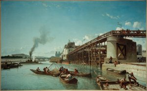 Paris, havnebro på Seinen (Le Pont de l