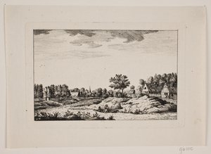 Vei gjennom landsbyen