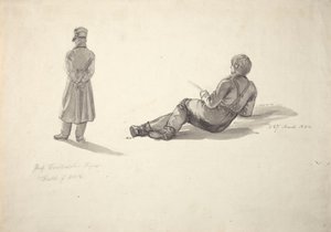 Caspar David Friedrich; fisker av Johan Christian Dahl