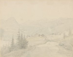Fra Øylo i Valdres av Johan Christian Dahl