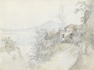 Fra omegnen av Castellammare av Johan Christian Dahl