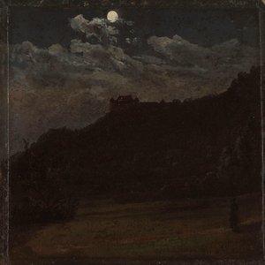 Siebeneichen slott nær Meissen av Johan Christian Dahl