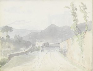 Ved Casamicciola, Ischia av Johan Christian Dahl