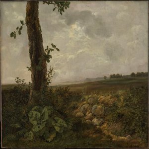 Utsikt nær Prestø av Johan Christian Dahl