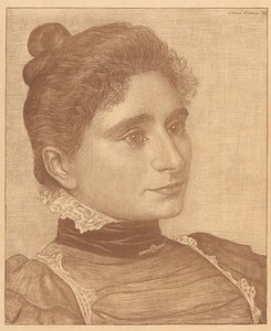 Portrett av Meta Cohen Gosschalk av Johan Henri Gustaaf Cohen Gosschalk