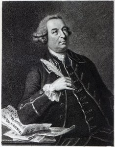 Portrett av John Christopher Smith (1712-95), musiker og amanuensis av Handel av Johan Joseph Zoffany