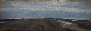 The Skaw Spit. Skagen av Johan Krouthén