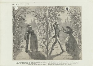 Tegneserie om månens innflytelse, 1865