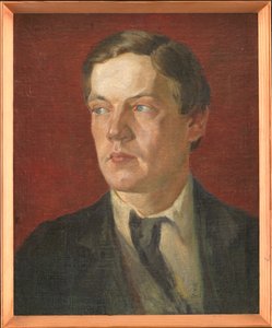 Portrett av den svenske maleren Gustaf Wolmar