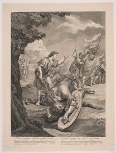 David og Goliath av Johan Samuel Lymann