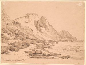 Hellt klippe av Johan Thomas Lundbye