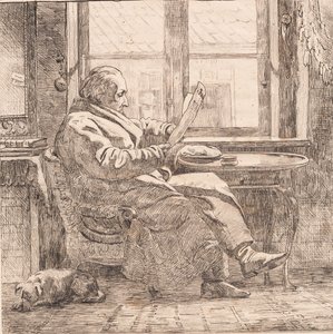Dommer Emanuel Bonnevie av Johan Thomas Lundbye