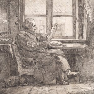 Dommer Emanuel Bonnevie av Johan Thomas Lundbye