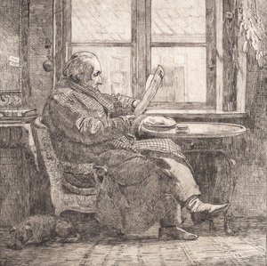 Dommer Emanuel Bonnevie av Johan Thomas Lundbye