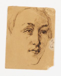 Kvinneportrett av Johan Thomas Lundbye