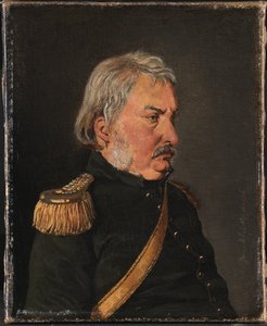 Oberst Joachim Theodor Lundbye, kunstnerens far av Johan Thomas Lundbye
