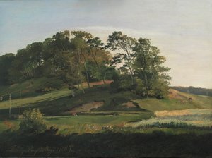Wooded Hills på Sørupvang av Johan Thomas Lundbye