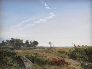 Sjælland landskap. Åpent land i Nordsjælland av Johan Thomas Lundbye