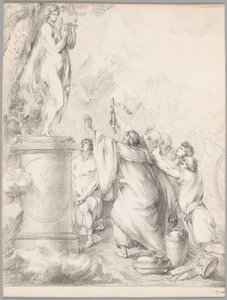 Chryses ber om hjelp fra Apollo, fra Iliaden, bok I