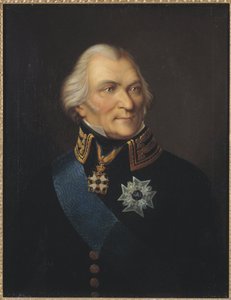 Portrett av grev Johan Christopher (Kristoffer) von Toll (1743-1817), forresten, Johann Wilhelm Carl (1792-1873). Olje på lerret. Mål: 75x62 cm. Nationalmuseum Stockholm av Johan Way