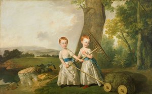 Portrett av de sløve barna, 1766-80.