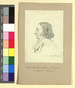 Christian Albrecht Jensen (1792-1870), maler av Johann Adam Klein