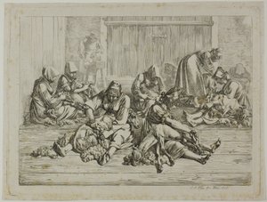 Saueklipping av Johann Adam Klein