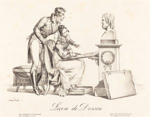 Tegneleksjon Tegneleksjon. av Johann Anton André