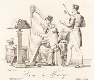 Musikk Leksjon Musikk Leksjon. av Johann Anton André