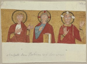 Aus: Sammlung von Umrissen und Durchzeichnungen, Band 1, Blatt 100 av Johann Anton Ramboux