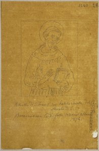 Aus: Sammlung von Umrissen und Durchzeichnungen, Band 2, Blatt 110 av Johann Anton Ramboux