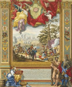Beleiring av Mons av de allierte troppene i 1709, tidlig på 1700-tallet.