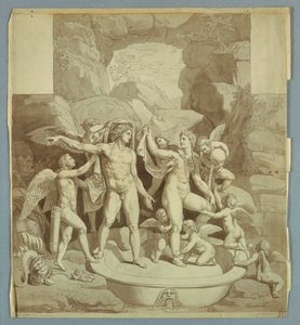 Mars og Venus forbereder seg på bryllupet til Amor og Psyke