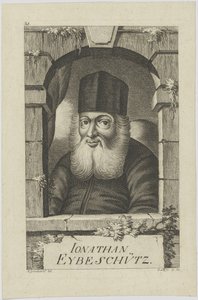 Portrett av Jonathan ben Nathan Eybeschütz 1690-1764, 1772.
