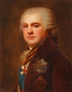 Portrett av grev Alexander Nikolaevich Samoilov 1744-1814, etter 1796