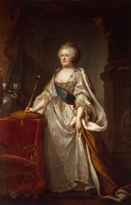Portrett av keiserinne Catherine II 1729-1796, 1794